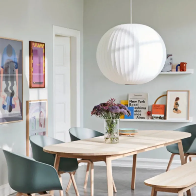 Saucer Bubble Pendant Lamp - Elegant Silk Design for Modern Interiors