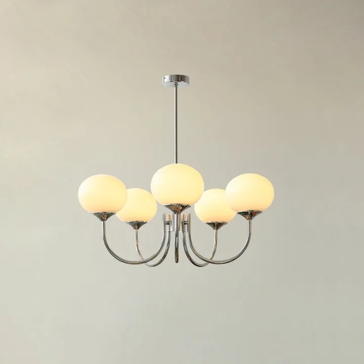 Bauhaus Glass Ball Marshmallow Chandelier S200