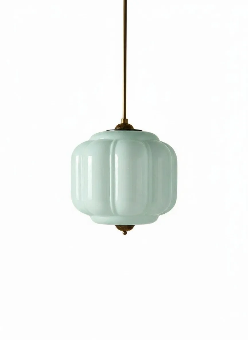 Eloise Elegant Glass Hanging Lamp - Retro Style for Breakfast Nooks T289