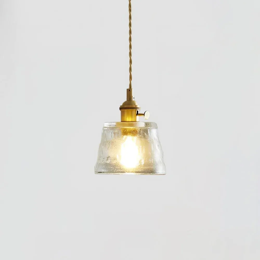 Nordic Cup Brass Glass Pendant Light S79