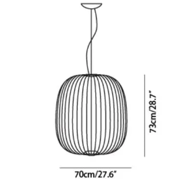 Radiloop Pendant Light - Minimalist Designer Lamp for Dining Area