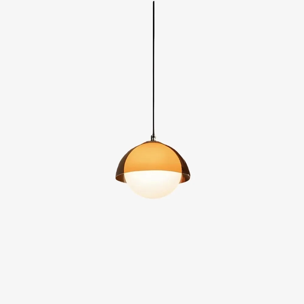 Afterglow Sunset Vintage Pendant - Glass Shade Lamp for Dining Room T556