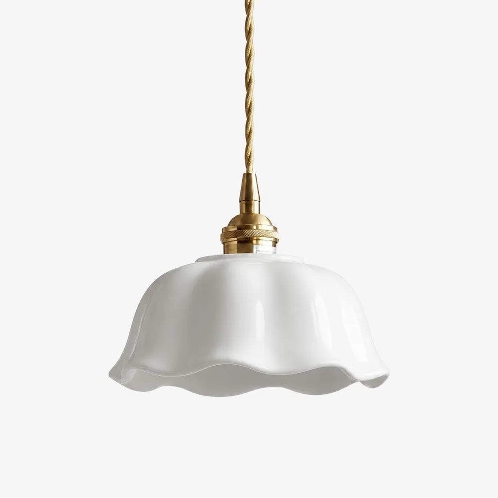 Cienax Mid-Century Flower Ceramic Ceiling and Pendant Light - Suitable for Kitchen and Living Room T2247