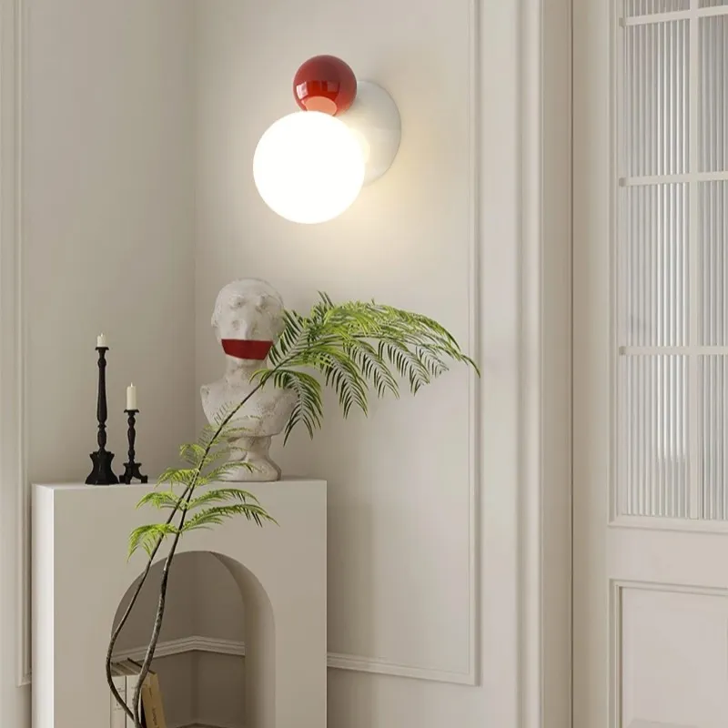 Macaron Globe Metal Wall Light Ceiling Light M124