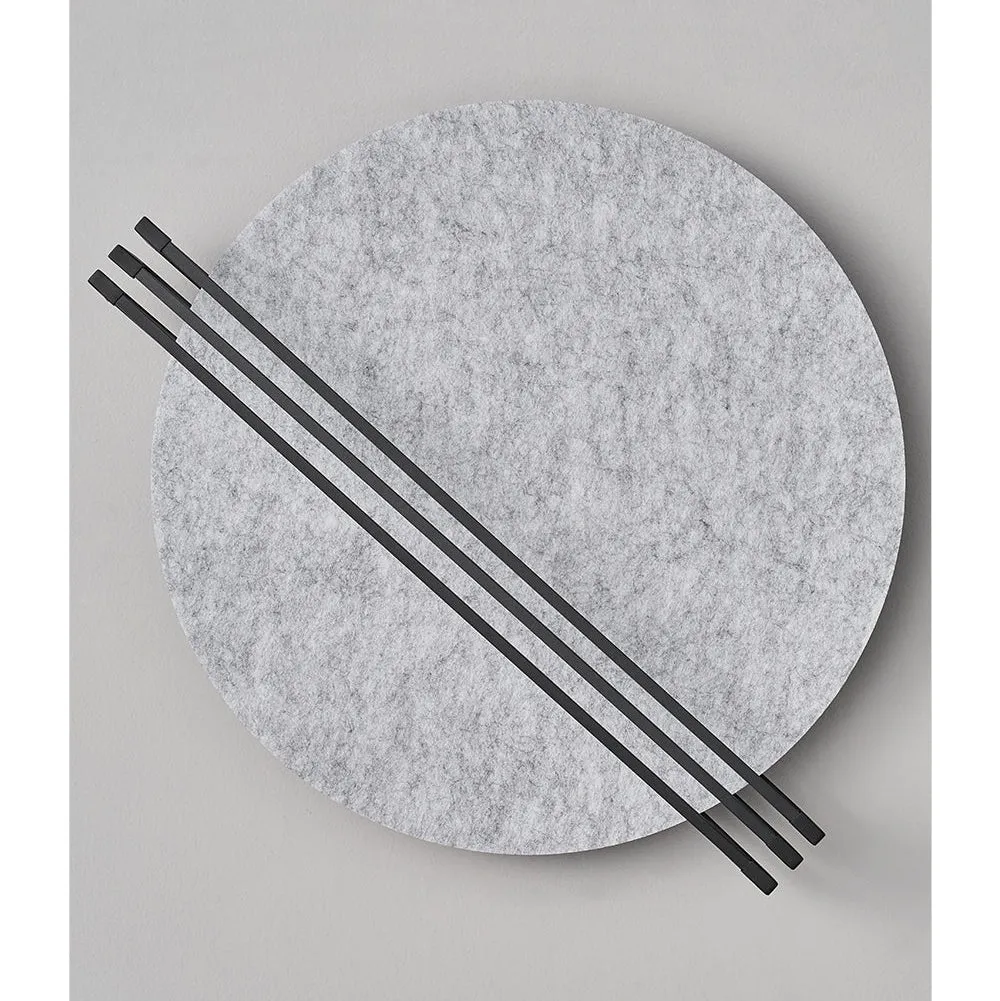 Abstract Sunrise Felt Wall Sconce T1605
