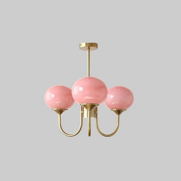 Bauhaus Glass Ball Marshmallow Chandelier S200