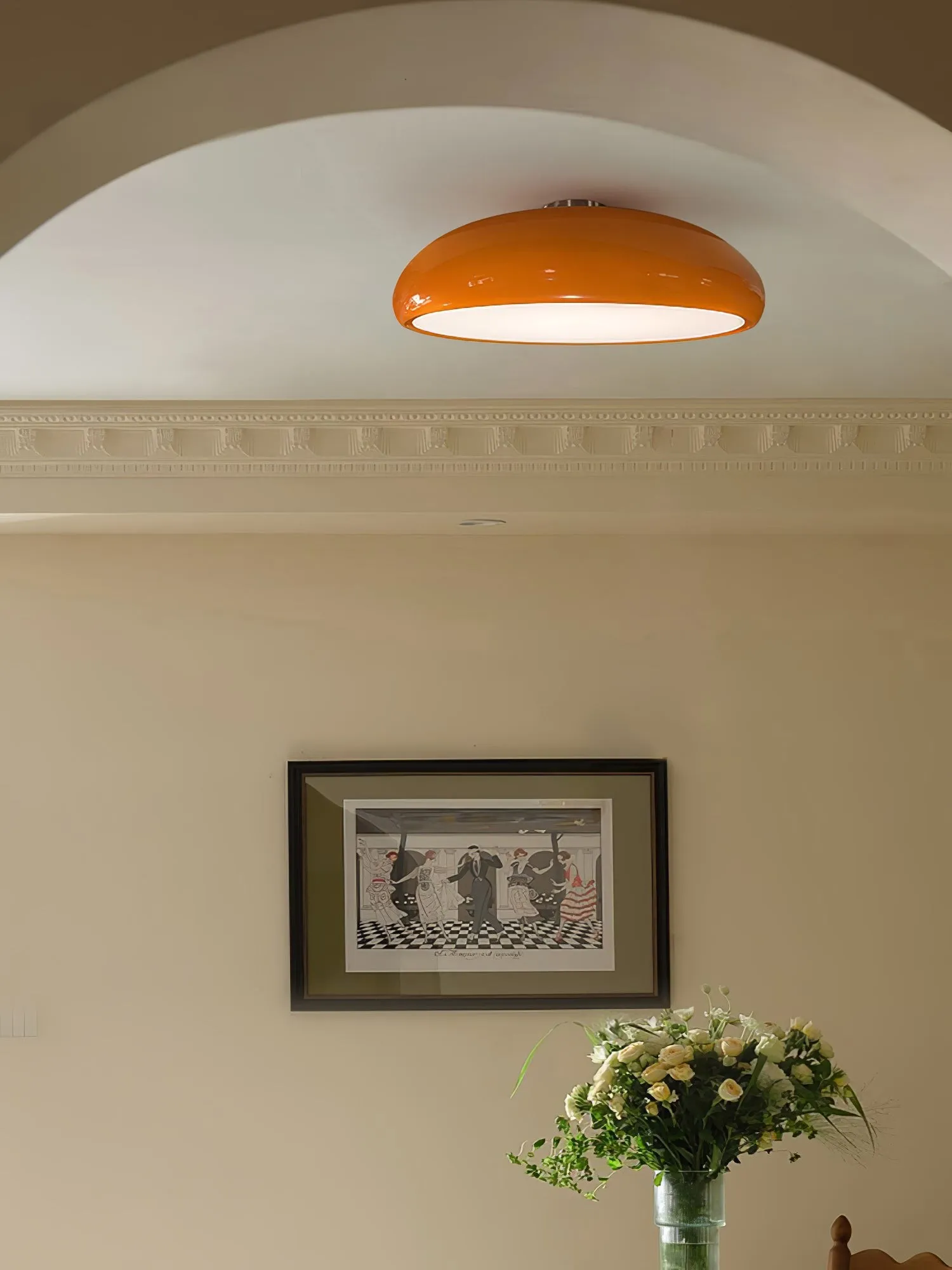 Space Orange Ceiling Lamp M430