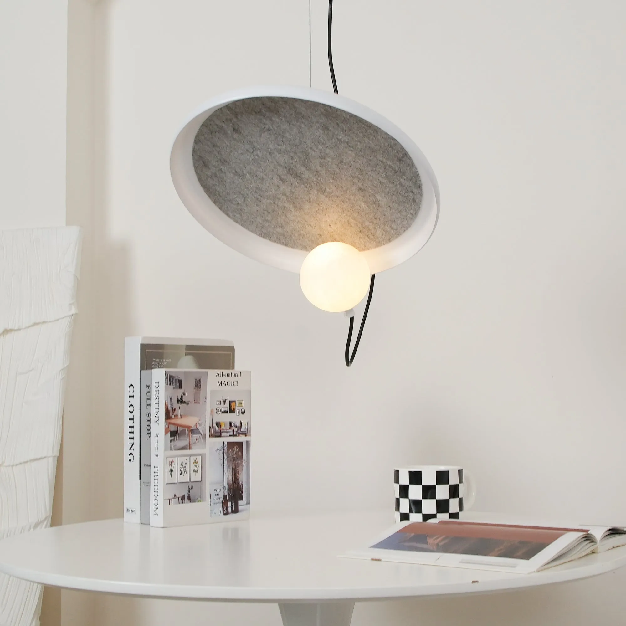 Acoustic Disc Pendant Lamp T1672