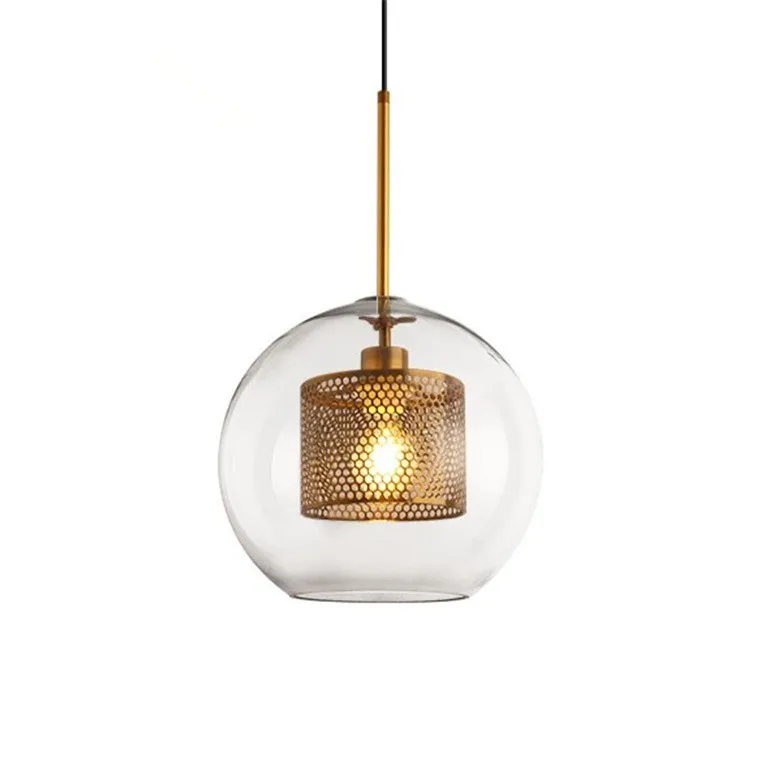 Modern Chiswick Glass Pendant Light Fixtures for Kitchen Dining Room