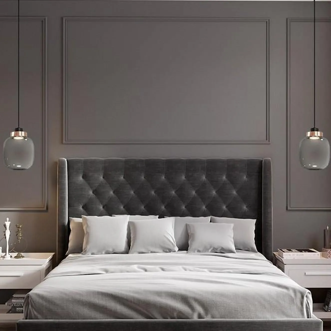 LED Glass Pendant Lamp