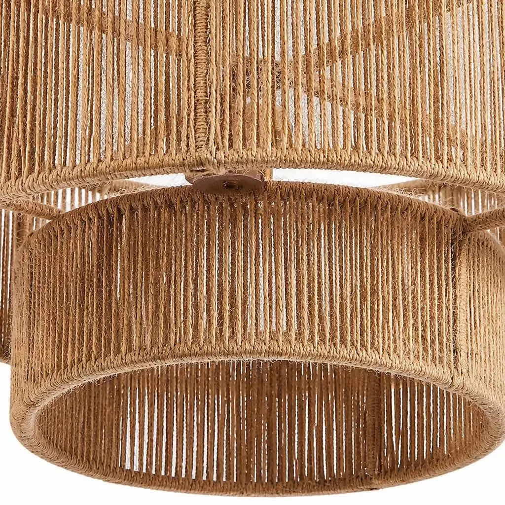 Open weave lower tier detail