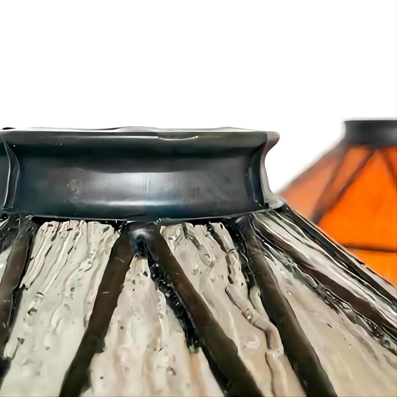 Retro Glass Bowl Pendant Lamp