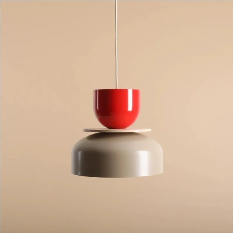 Modern Dual‑Shade Pendant Lamp With Scandinavian Style S227