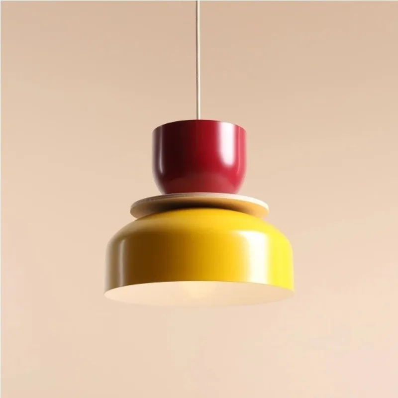 Modern Dual‑Shade Pendant Lamp With Scandinavian Style S227