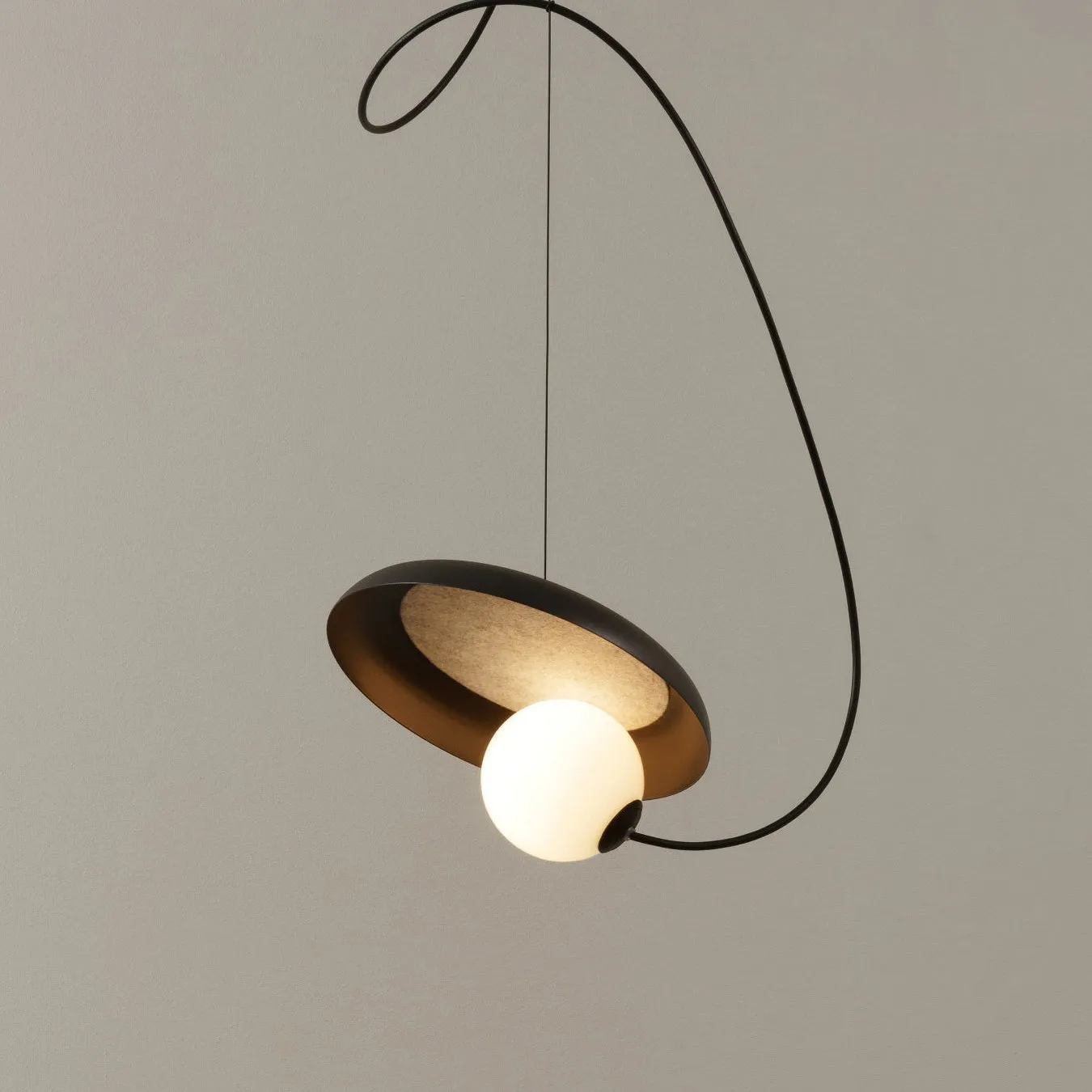 Acoustic Disc Pendant Lamp T1672