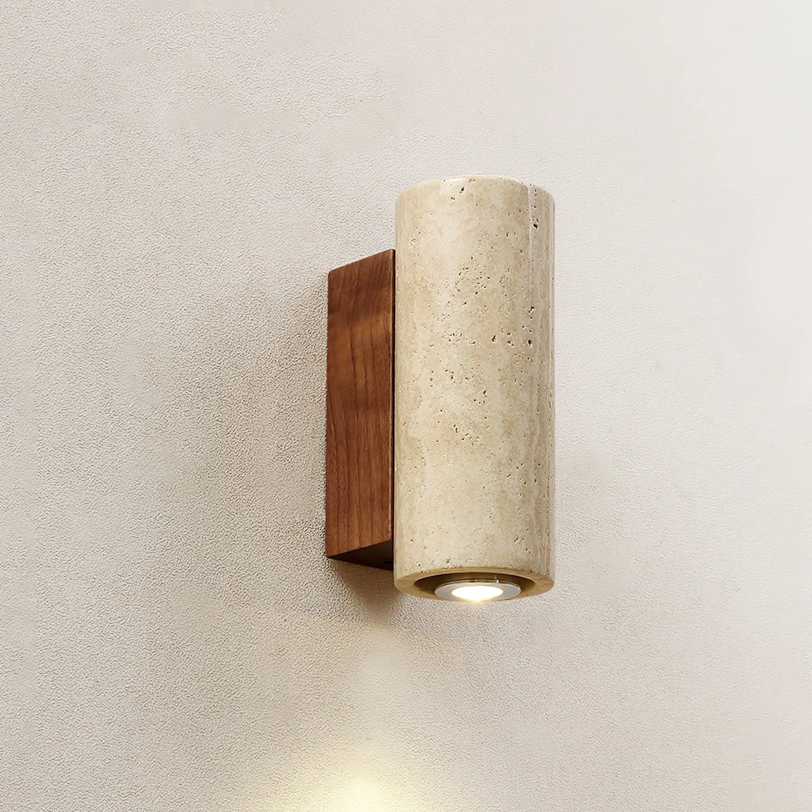 Vintage Marble Travertine Wall Lamp M475