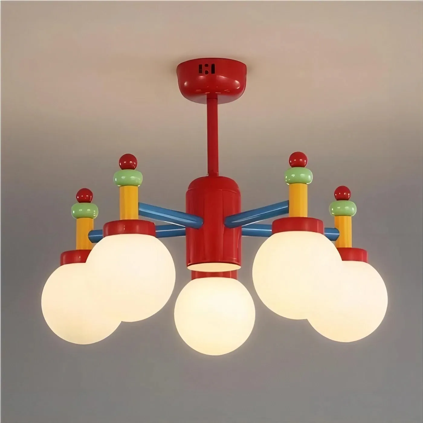 Art Decor Macaron Chandeliers For Children's Room S49