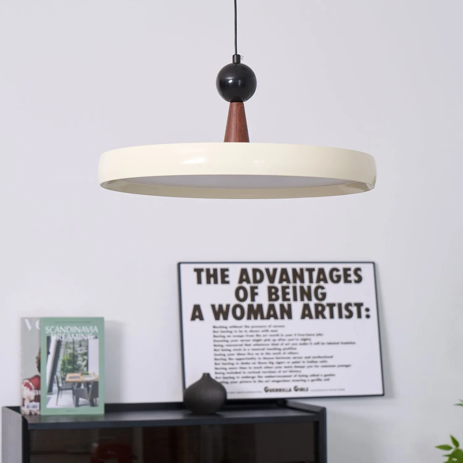 UFO Swing Arm Pendant Light P037