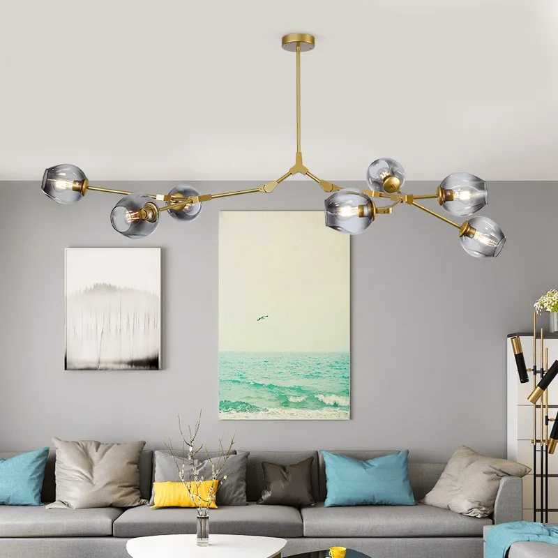 Branching Bubble Chandelier