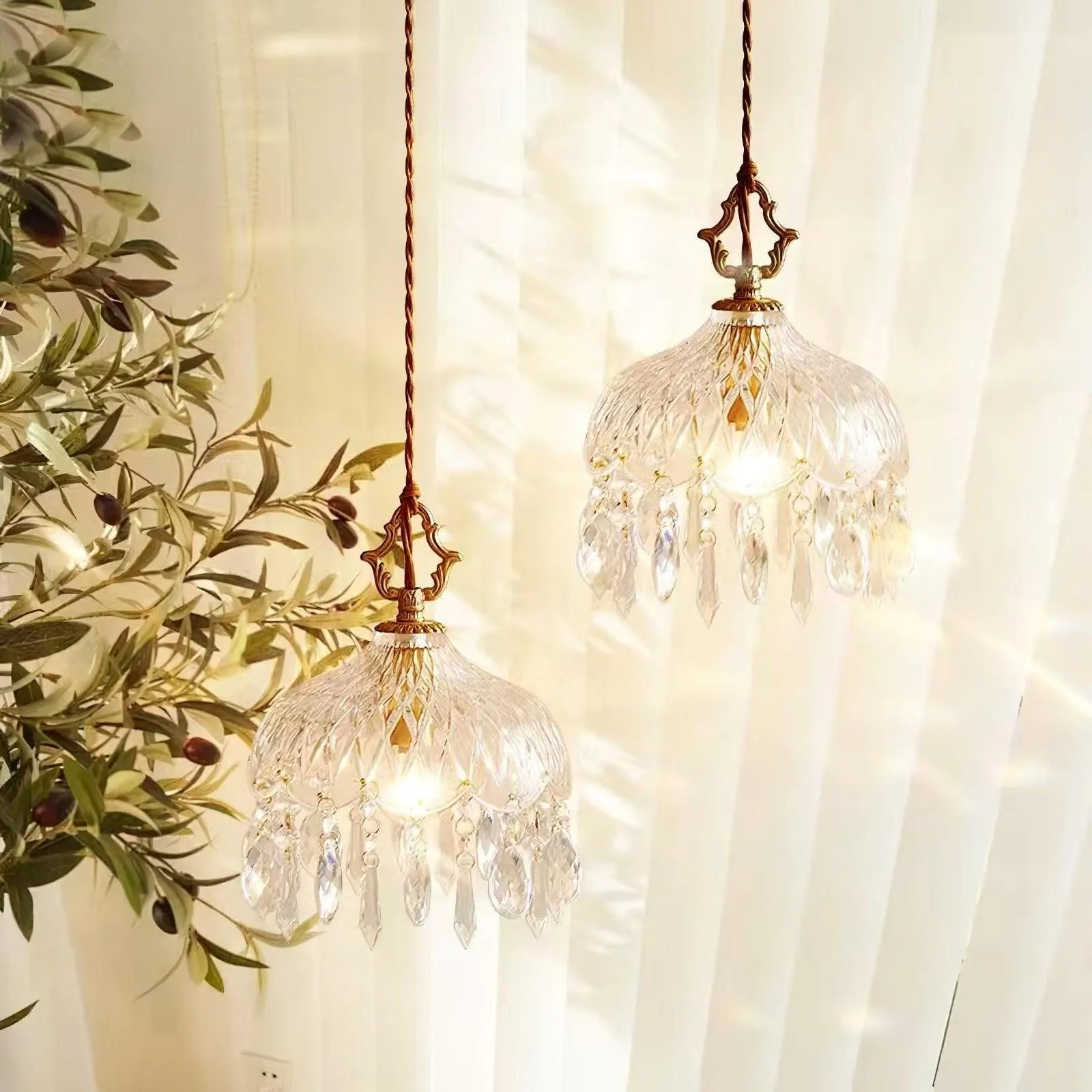 Nordic Bowl Shade Glass Pendant Lamp S99