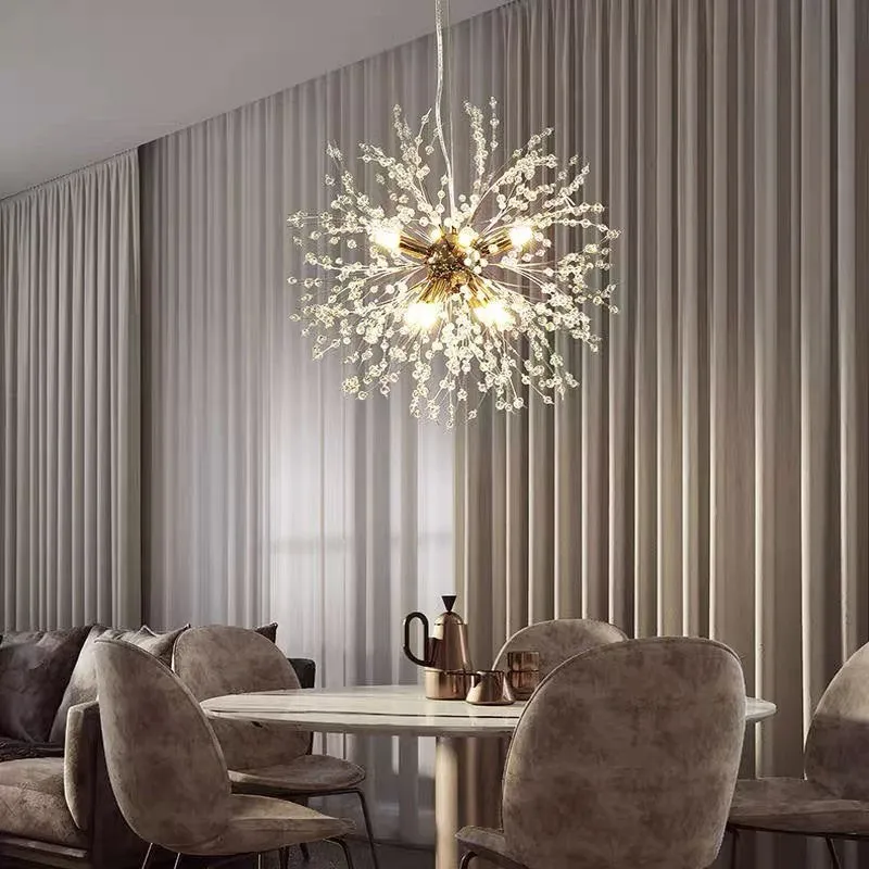 Crystal Dandelion Chandelier