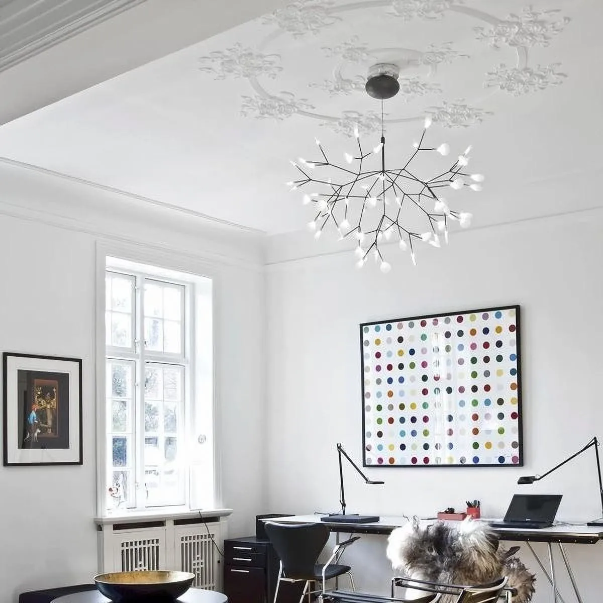 Floresta Chandelier – Artistic LED Chandelier for Residential Spaces