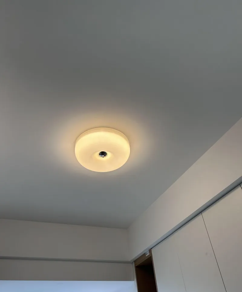 Bauhaus Cream Pudding Glass Ceiling Lamp S193