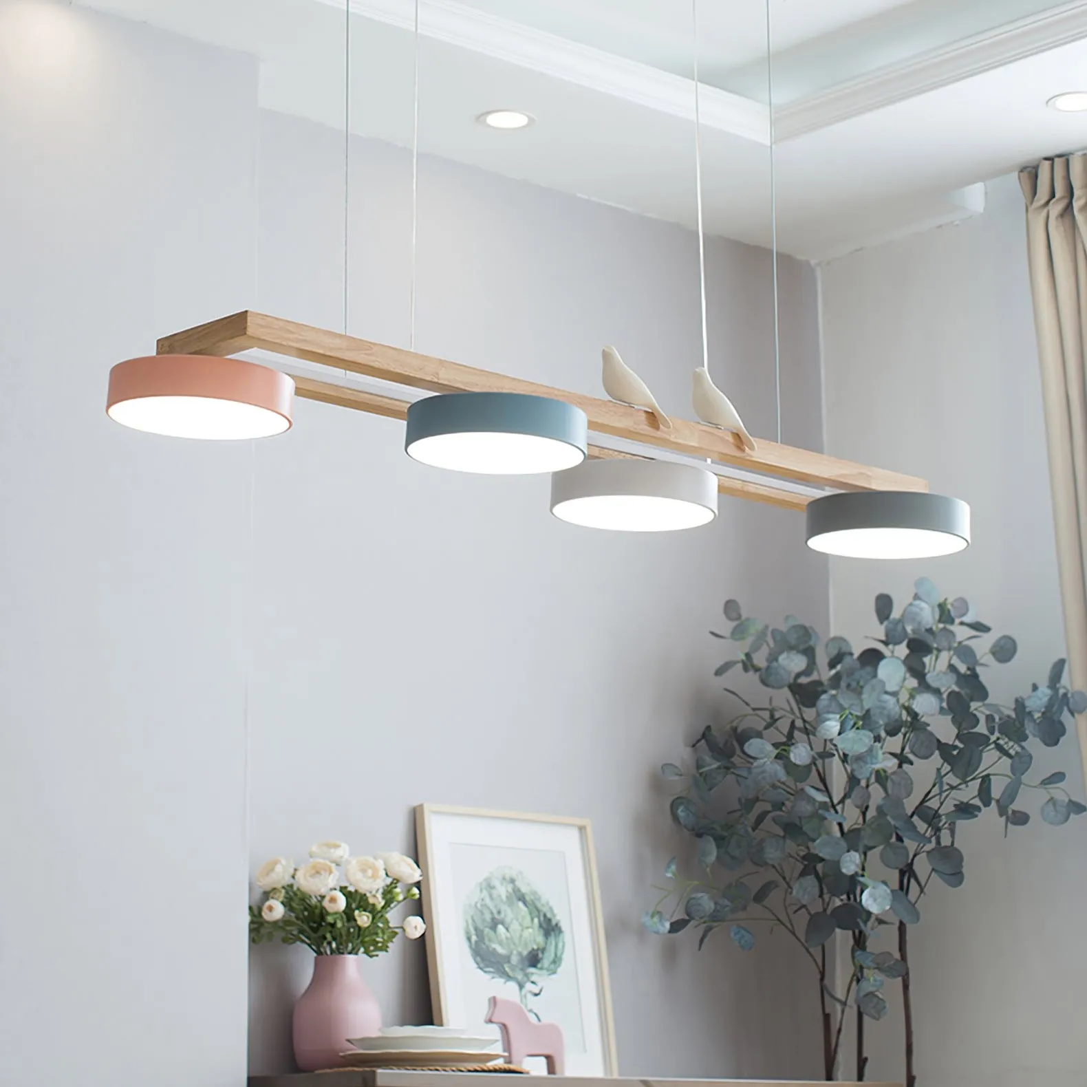 New Style Fashion Bird Long Chandelier M100