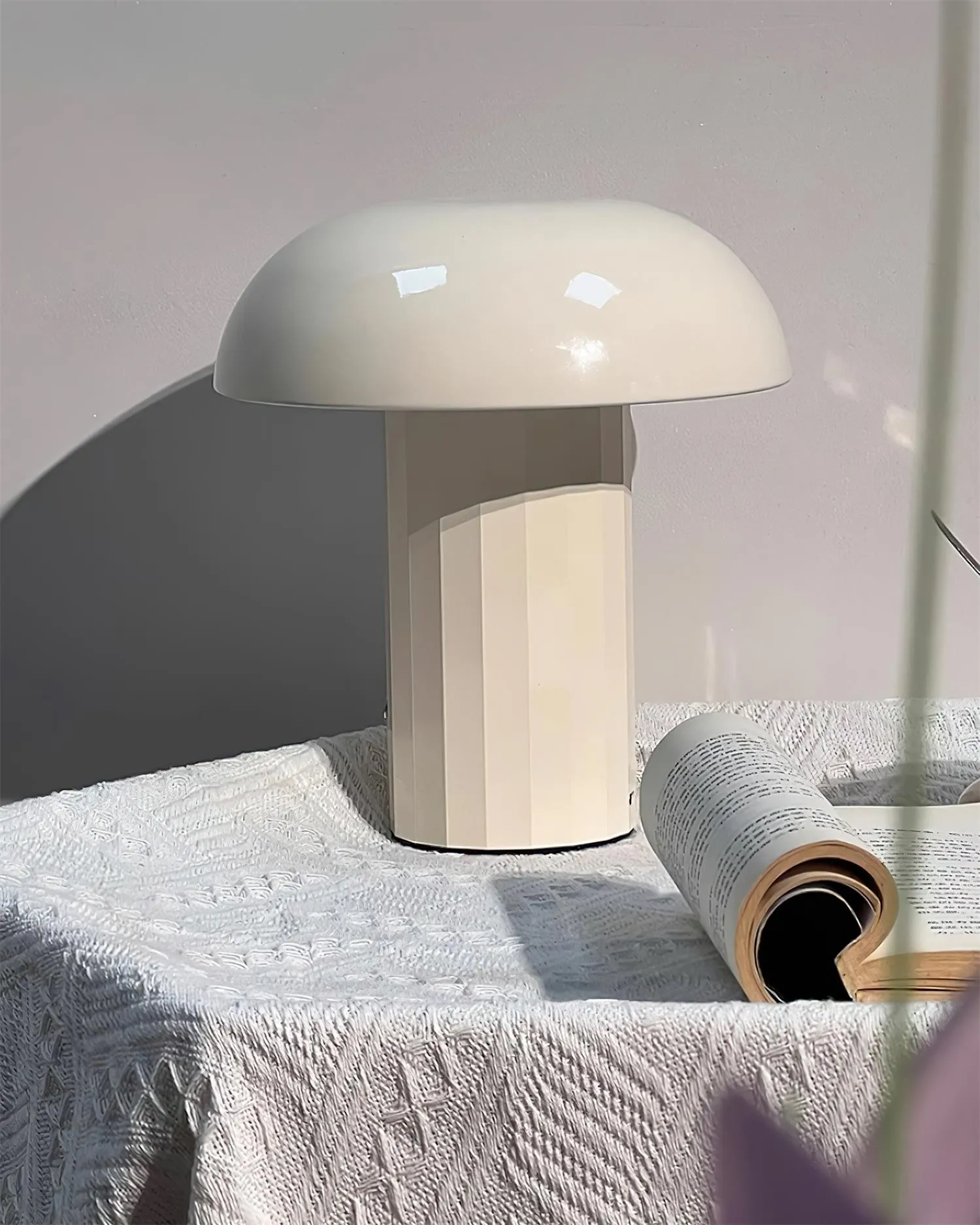 Mushroom Portable Bedside Table Lamp For Bedroom M95
