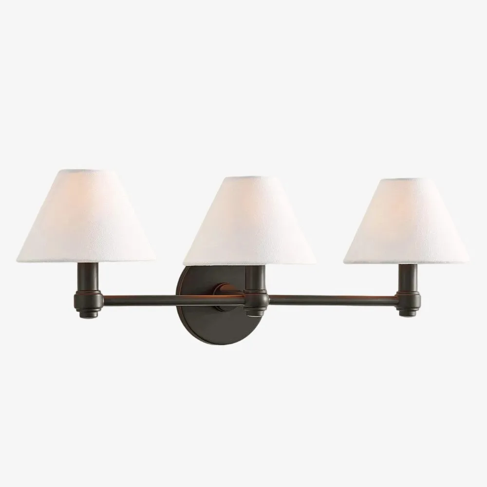 Modern Metal Wall Sconce – Adjustable Arms for Hallways T424