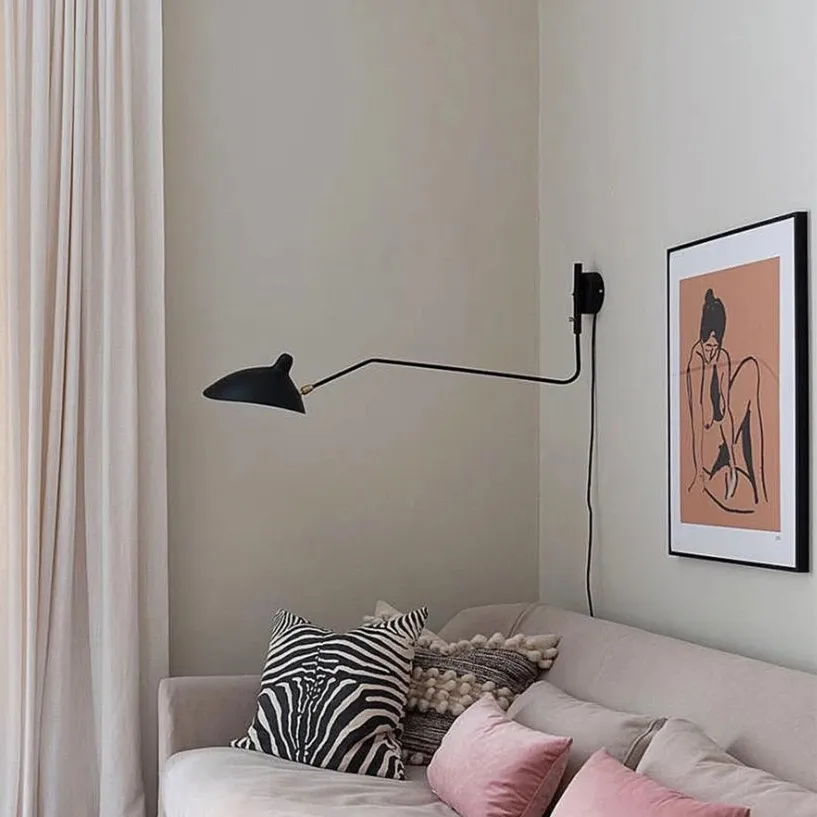 Arclume Modern Wall Light - Modern Adjustable Sconce for Living Room
