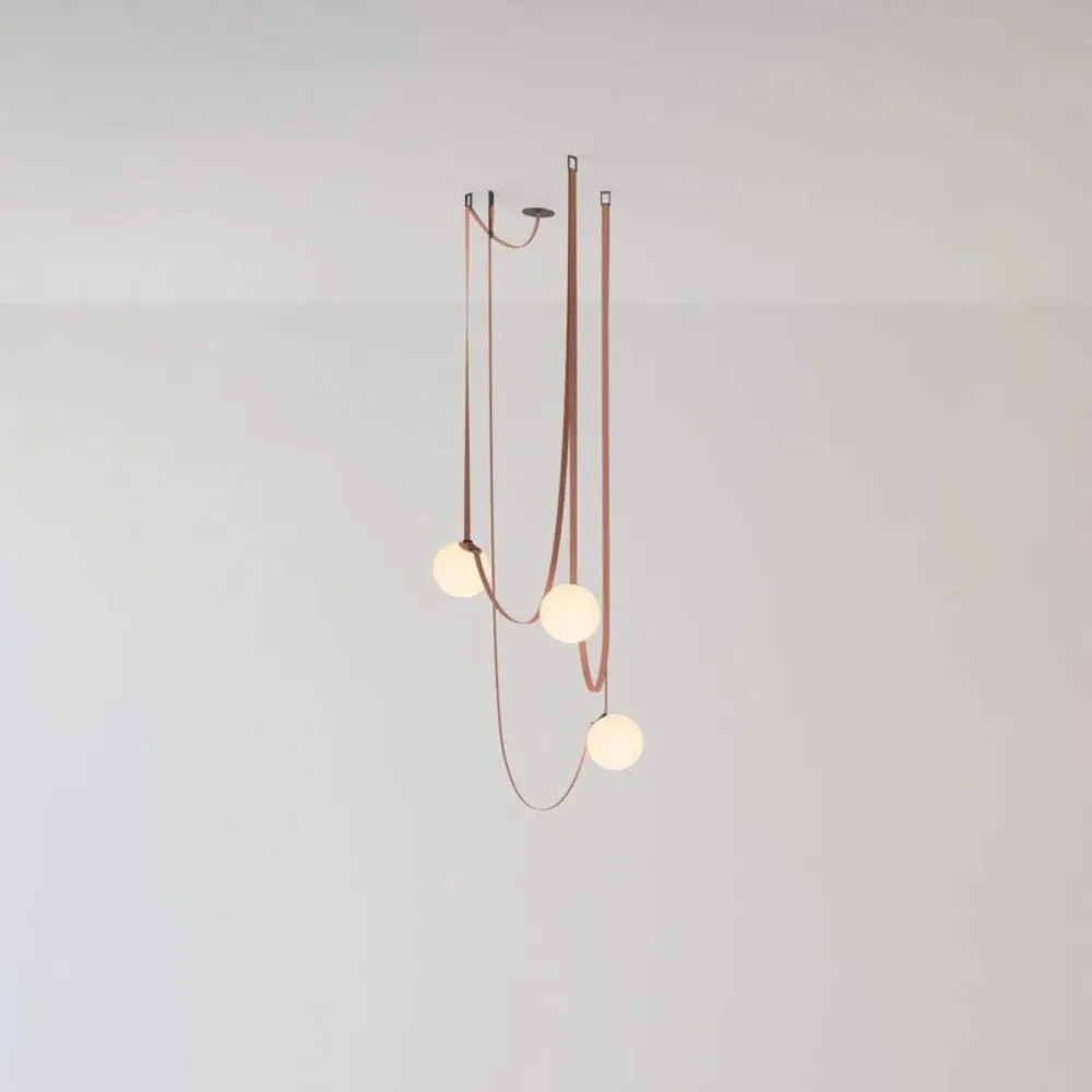Flexible Belt-Style Pendant Lamp for Customizable Ambient Light S241
