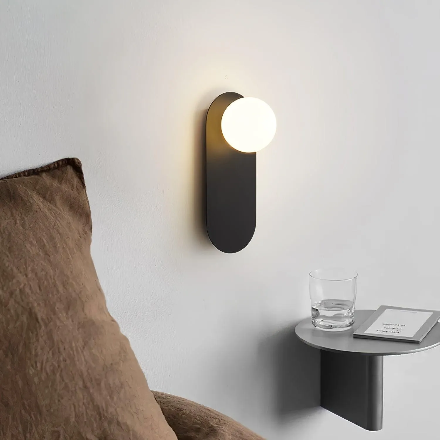 Modern Glass Base Sconce M280
