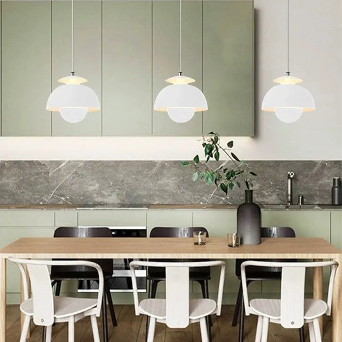 Scandinavian Metal Flower Pendant Light - Living Room Fixture S97