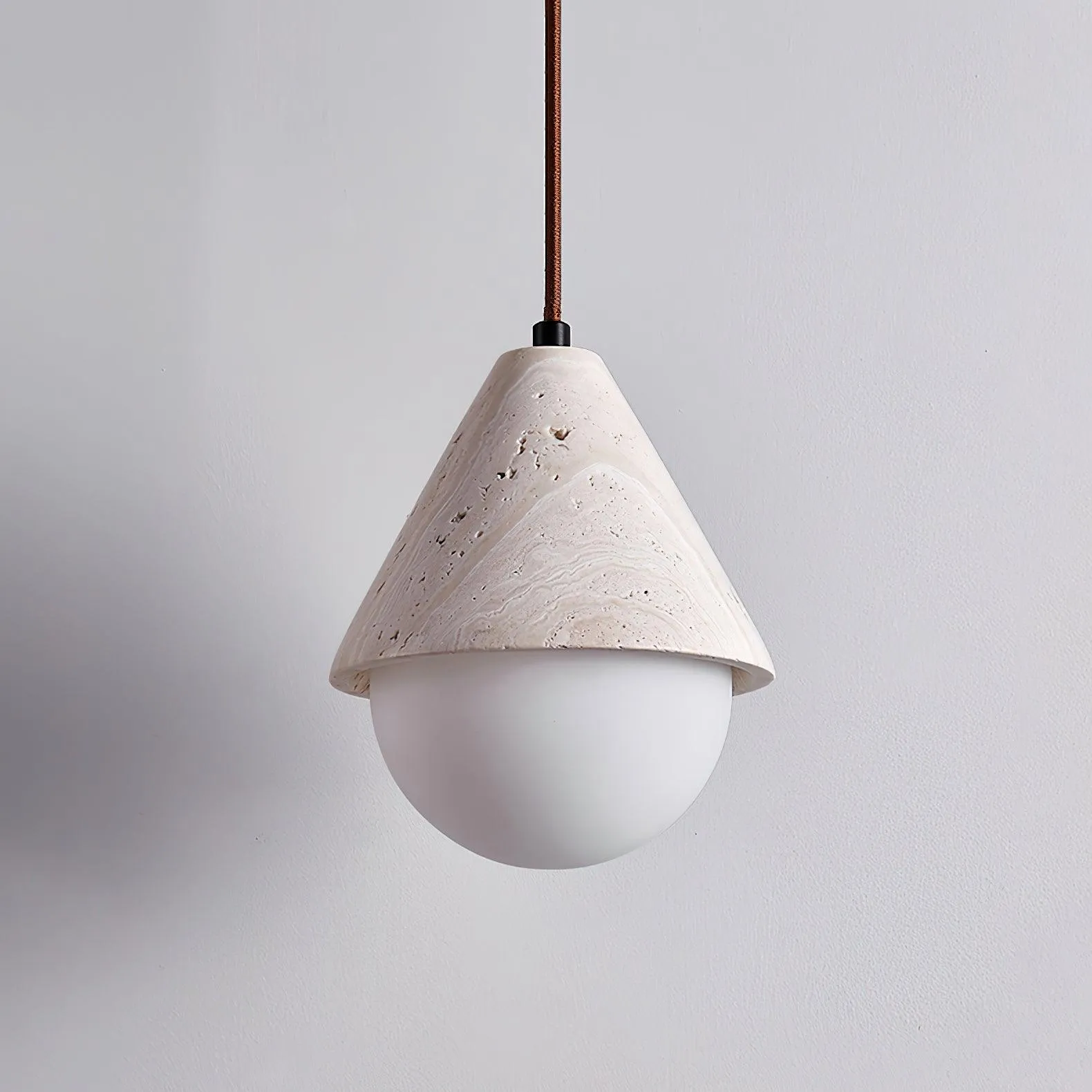 Travertine Pendant Light T2115