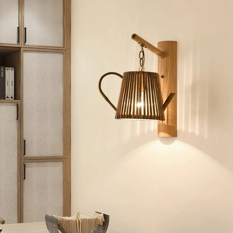 Art Bamboo Wall Lamp