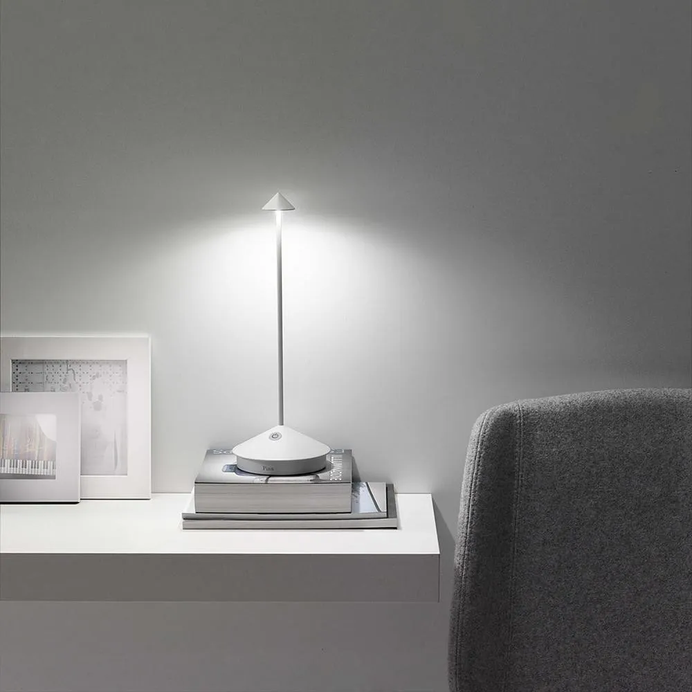 Glimma Rechargeable LED Table Lamp - Modern Portable Lamp for Living Room