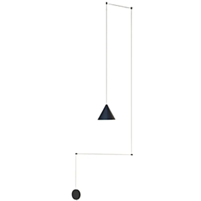 String Light Cone Pendant Light