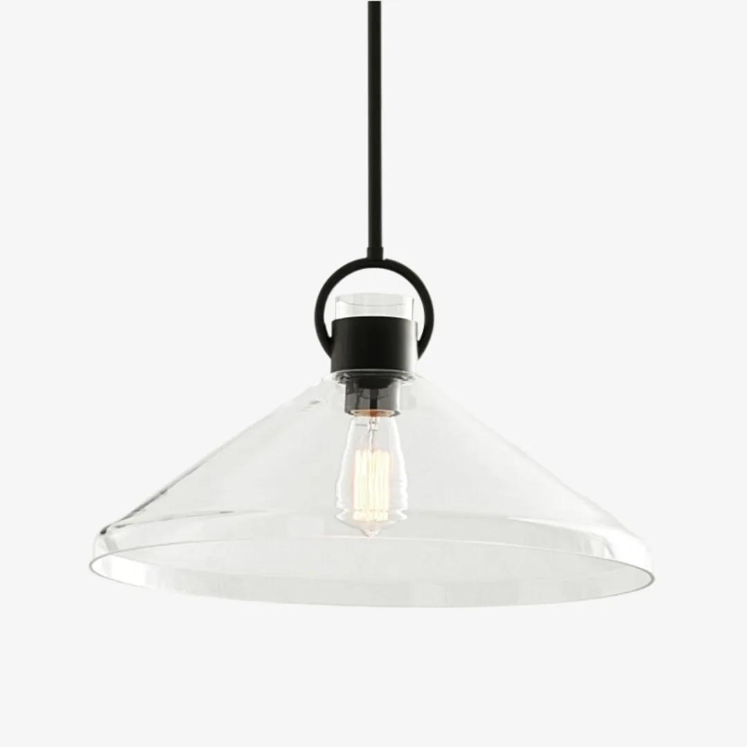Orvessa Cone Shape Pendant Light – Contemporary Style Fixture for Kitchen or Lounge T1182