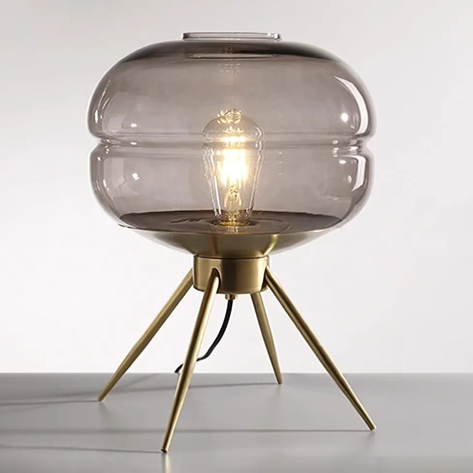 Luxury Personality Colored Glass Cover Tall Table Lamp M132