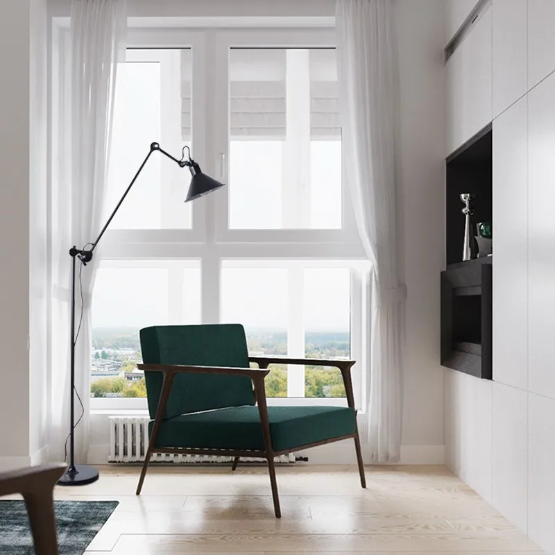 Nordic Rotatable Swing Arm Floor Lamp S113