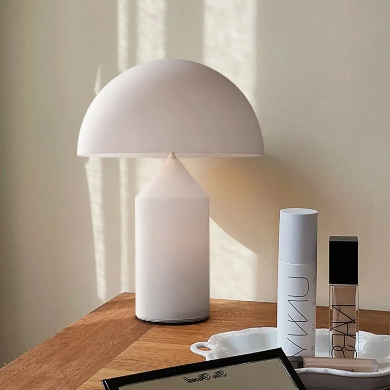 HaloVell Table Lamp Sculptural Dome - Modern Bedroom Lighting