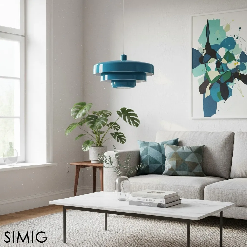 Triple Layer Disc Macaron Cake Pendant Lamp S103