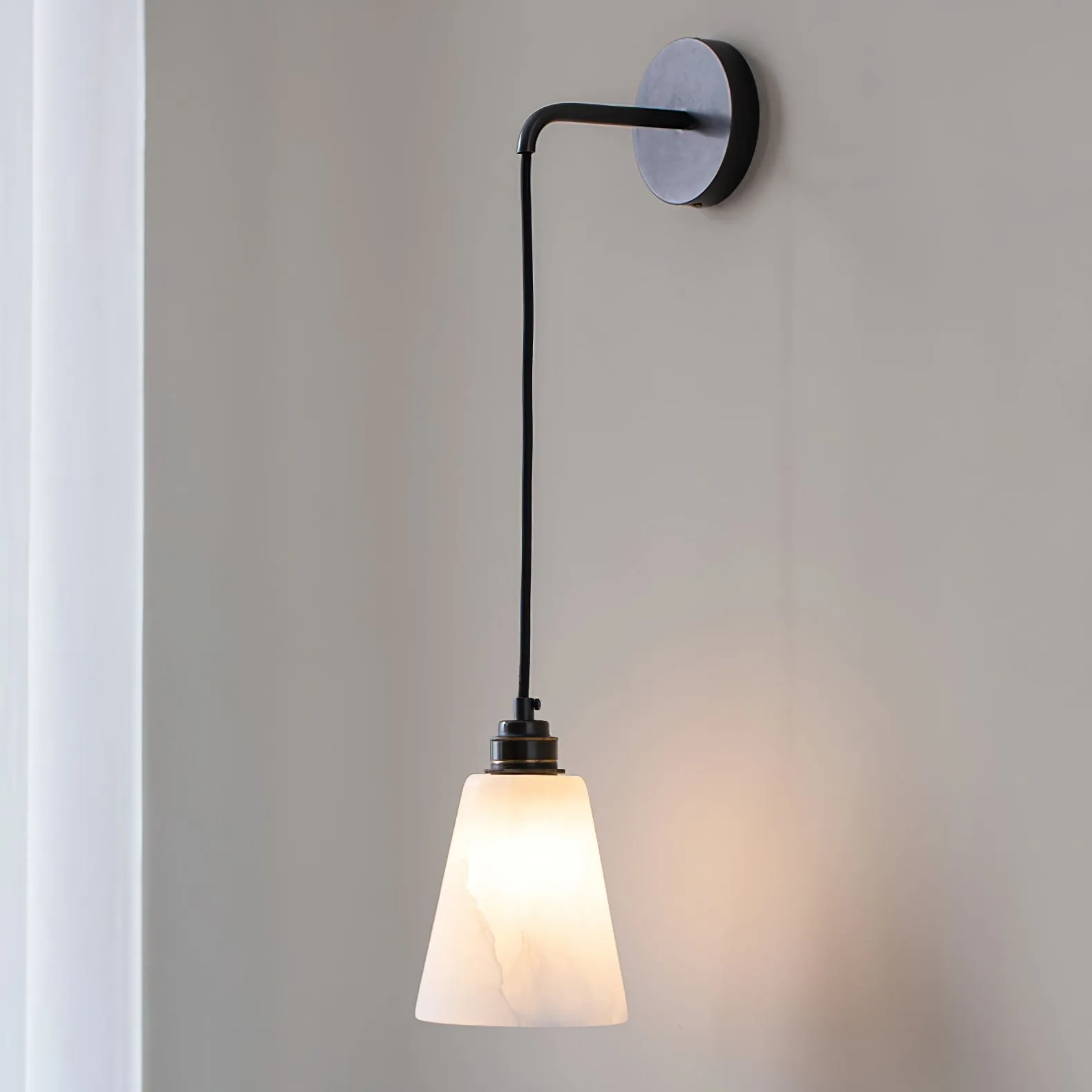 Droplet Alabaster Wall Lamp T1627