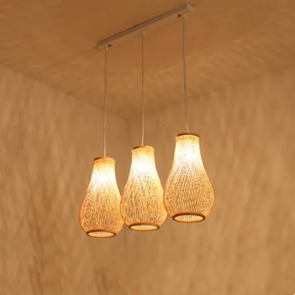 Aisle Rattan Decoration Pendant Light