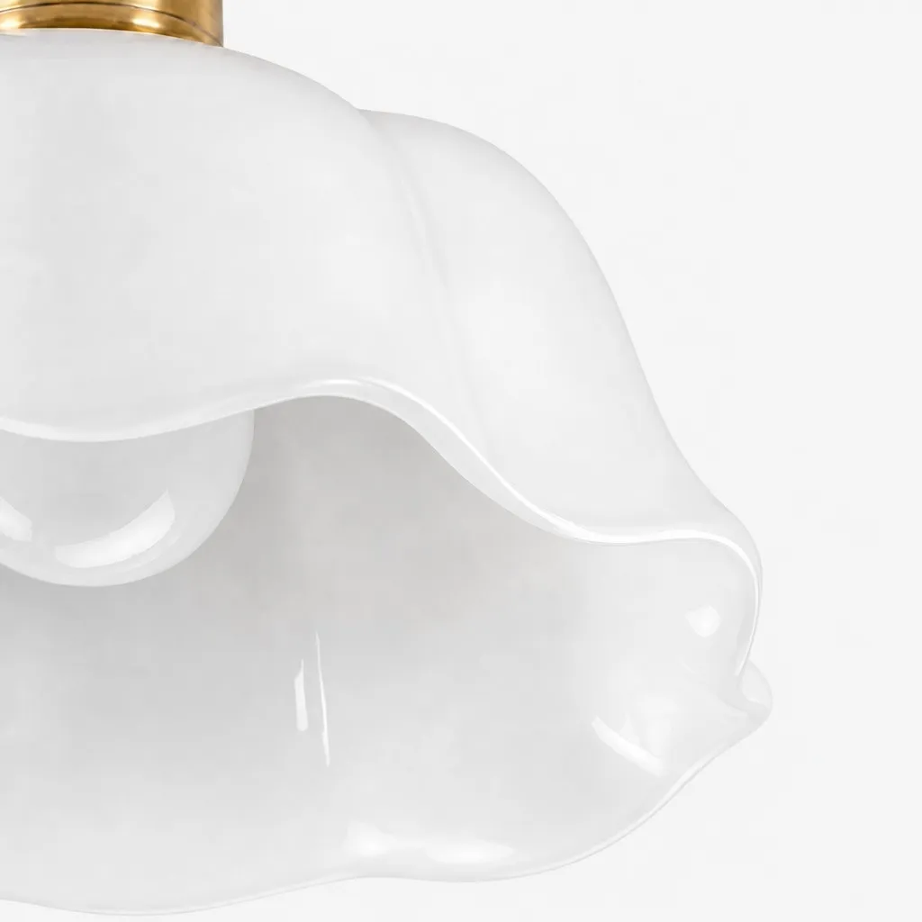 Cienax Mid-Century Flower Ceramic Ceiling and Pendant Light - Suitable for Kitchen and Living Room T2247