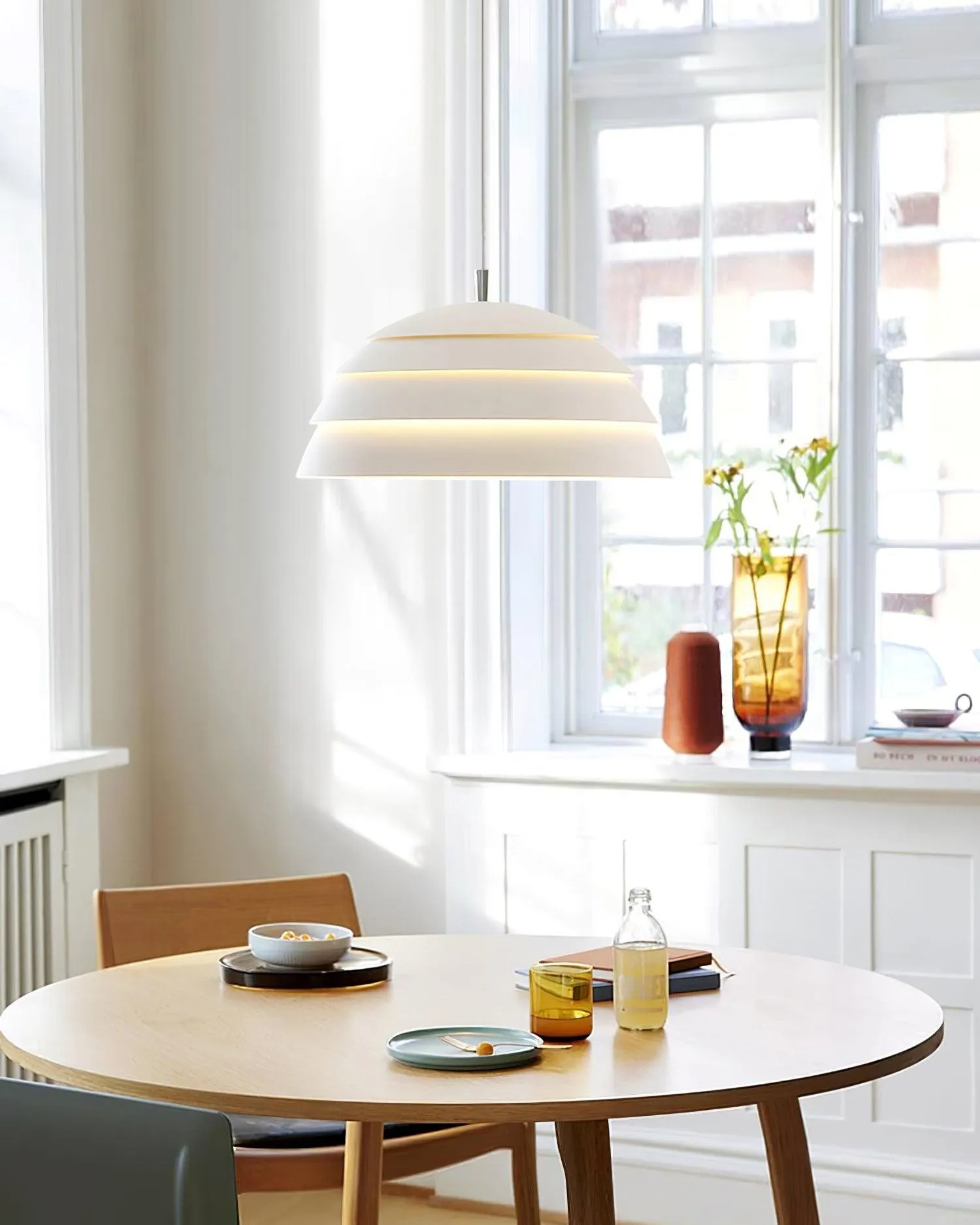 Industrial Style Ladder Pendant Lamp M462