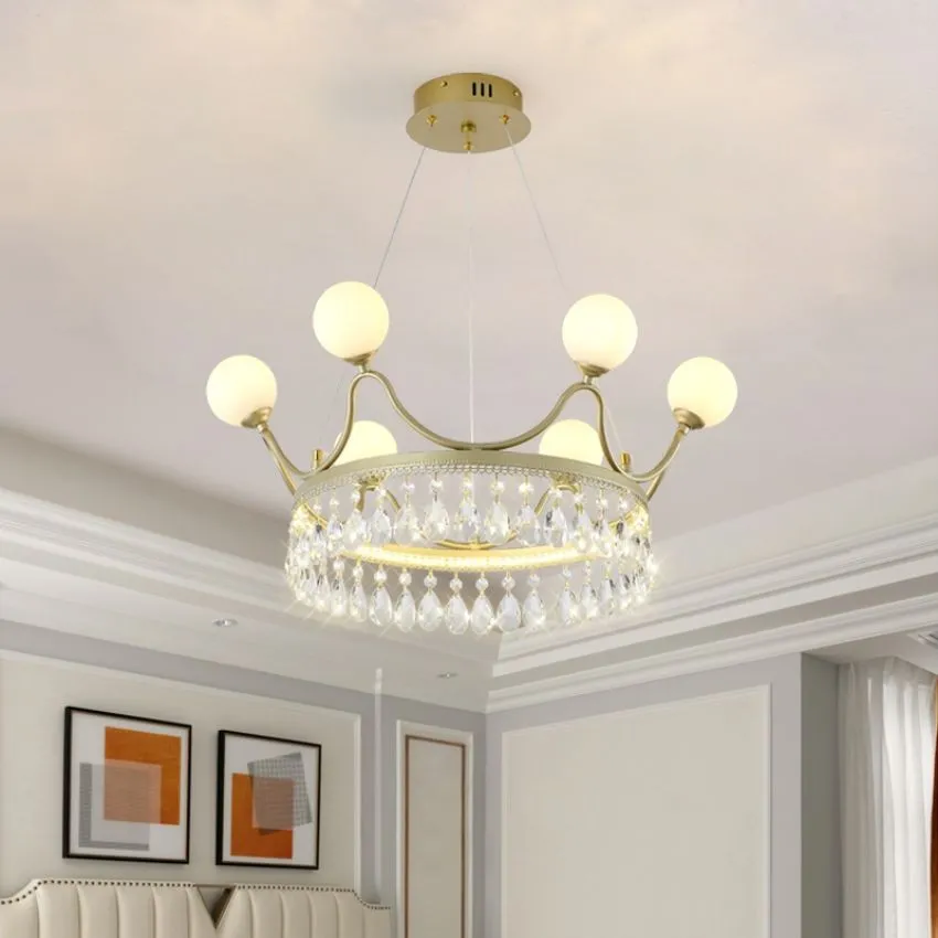 Crown Crystal Chandelier