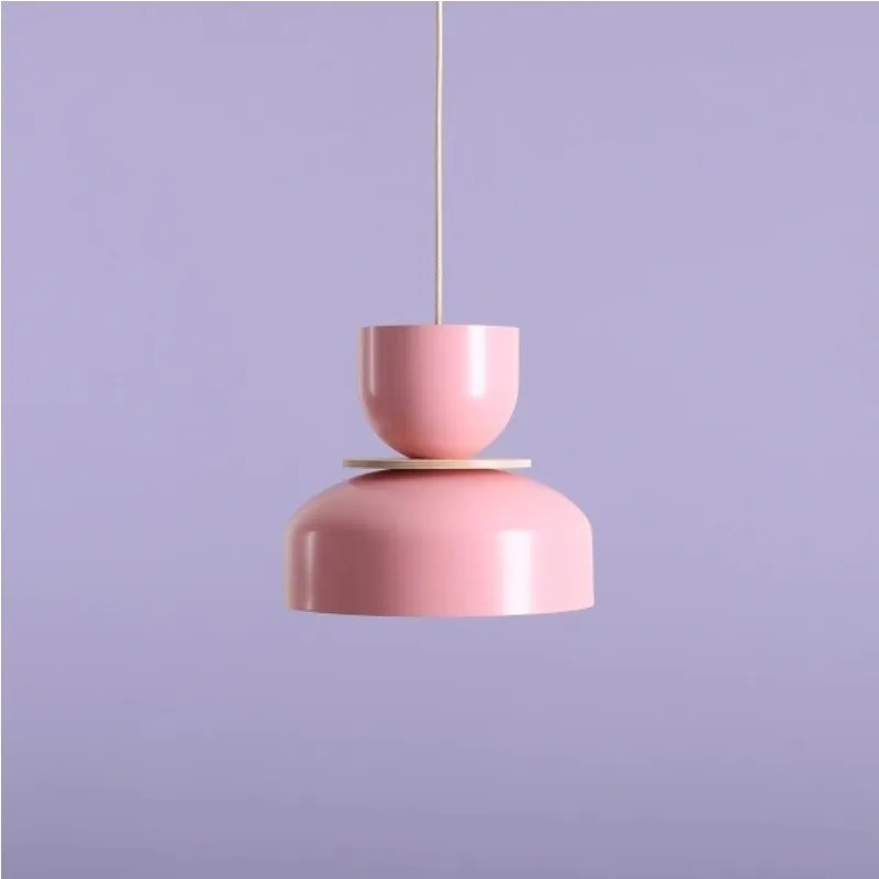 Modern Dual‑Shade Pendant Lamp With Scandinavian Style S227