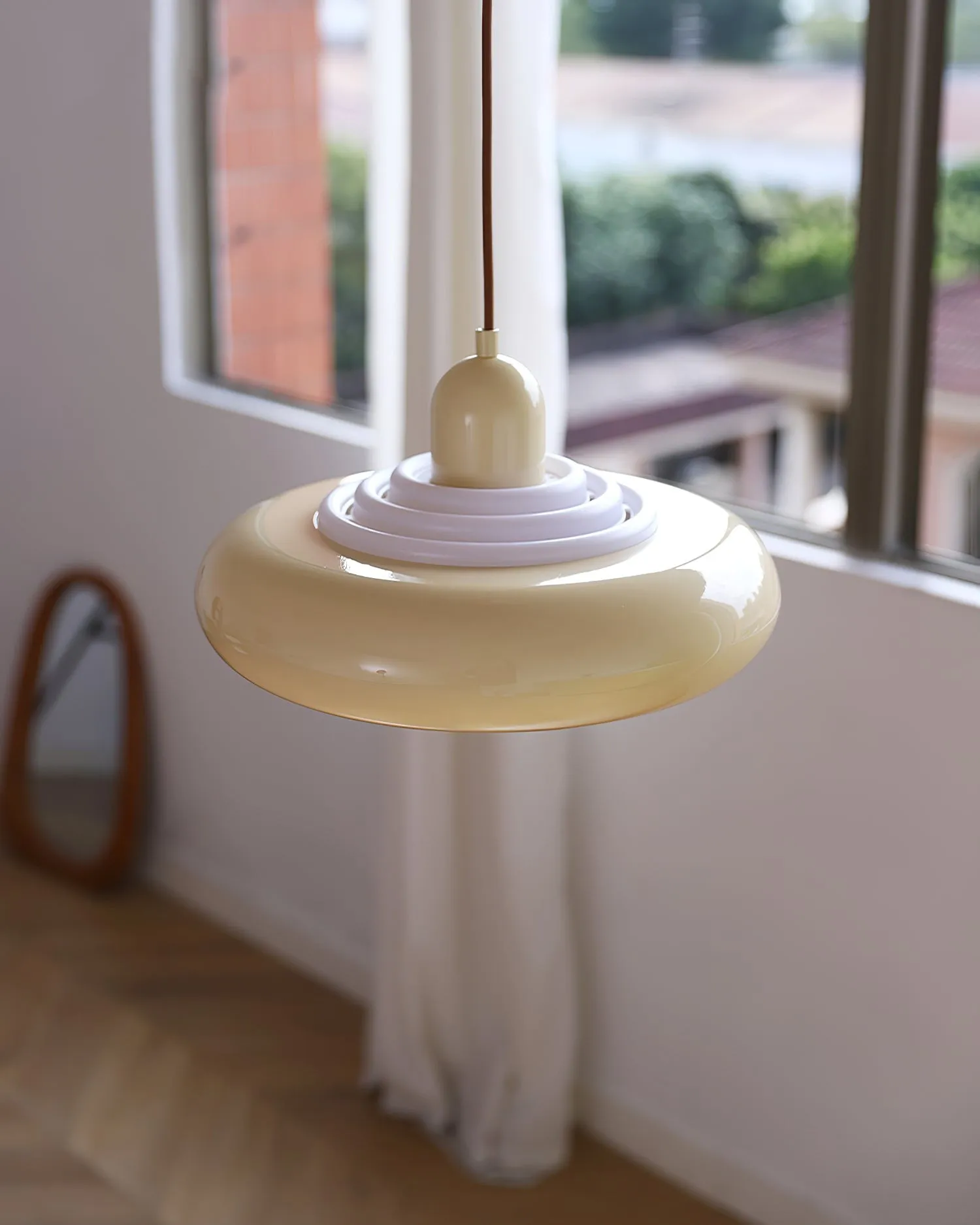 Modern Bauhaus Macaron Bowl Shade Pendant Lamp M211